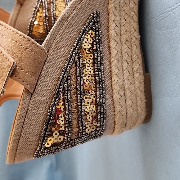 Limelight Tan Sandal Size 10 - Picture 3 of 5